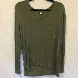 bp Tops - BP long sleeve green knit tee shirt pocket top bp Tops - BP long sleeve green knit tee shirt pocket top